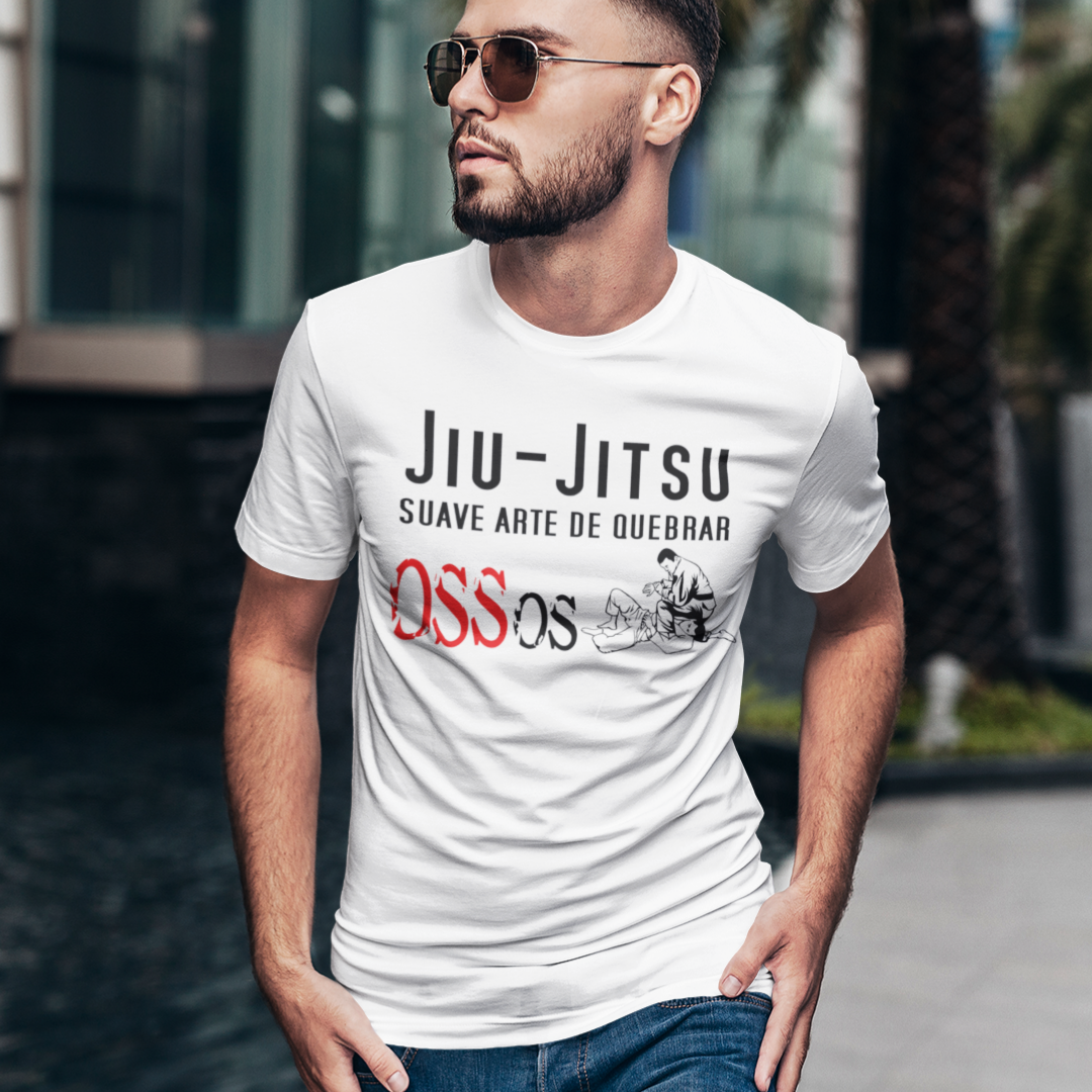 Nome do produto: Camiseta Jiu-jitsu Suave Arte de Quebrar Ossos