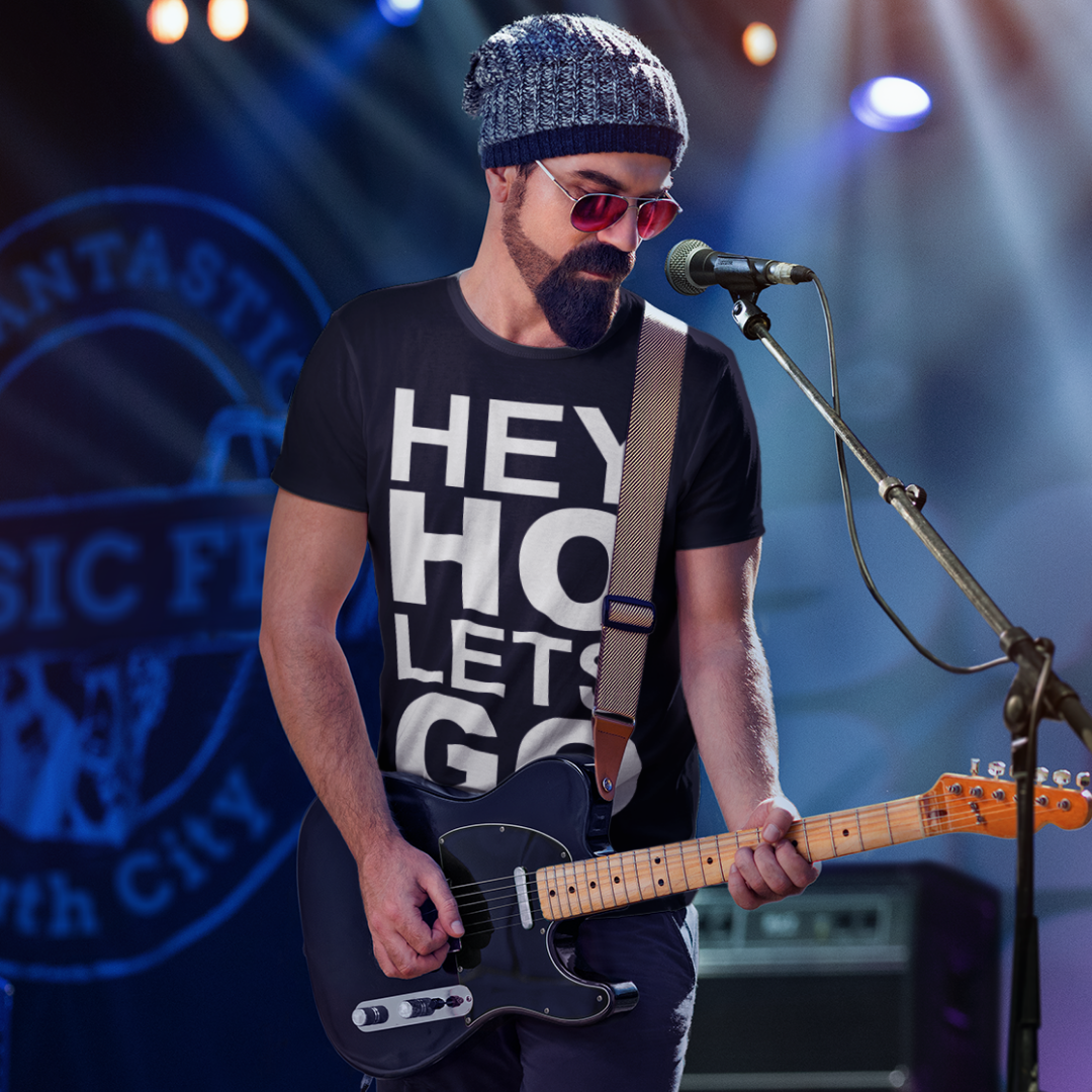 Nome do produto: Camiseta Ramones Hey Ho Lets Go