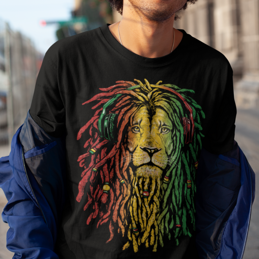 Nome do produto: Camiseta Leão Jamaica