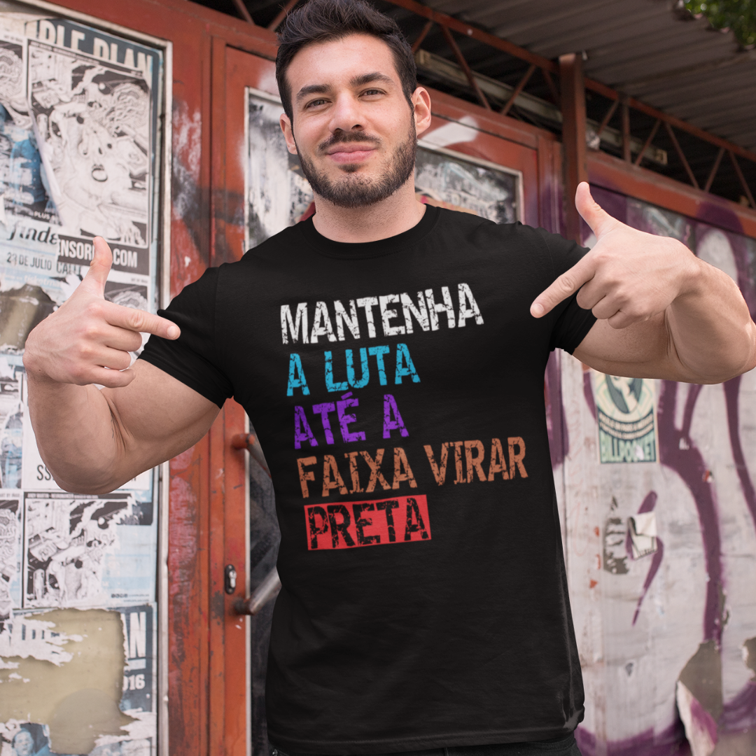Nome do produto: Camiseta Jiujitsu Mantenha A Luta