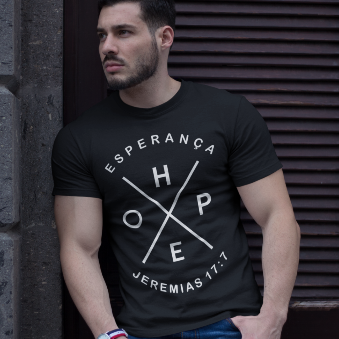 Nome do produto: Camiseta HOPE Esperança