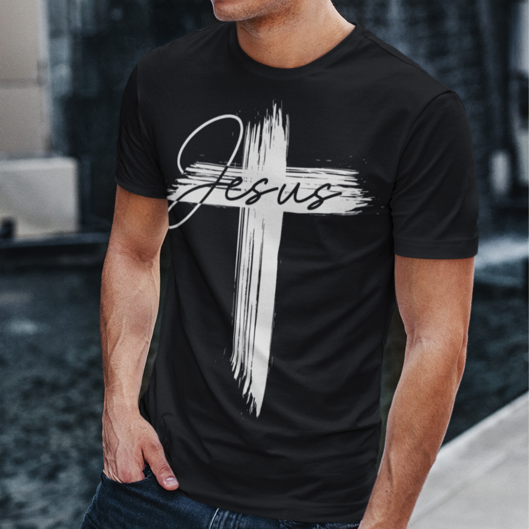 Nome do produto: Camiseta Cruz Jesus