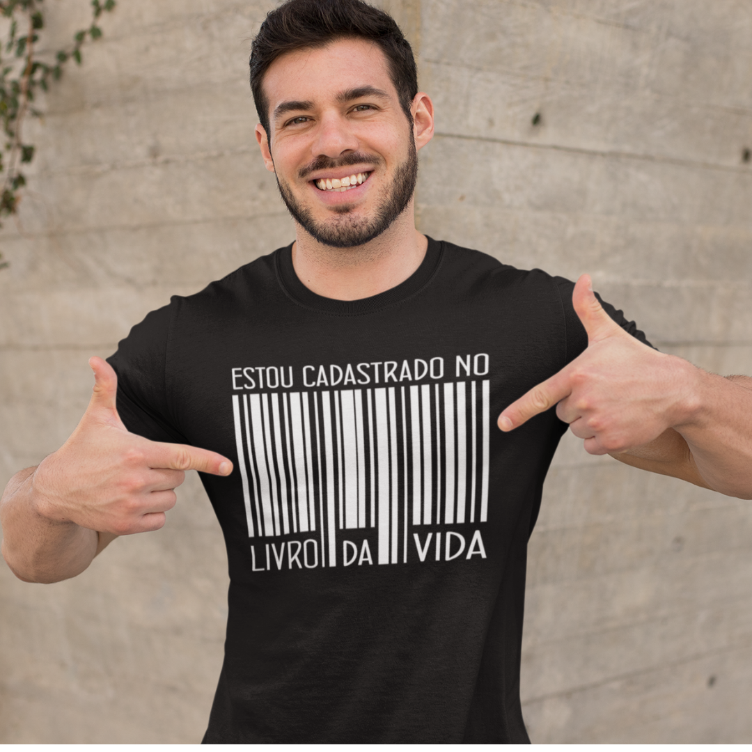 Nome do produto: Camiseta Cadastrado no Livro da Vida