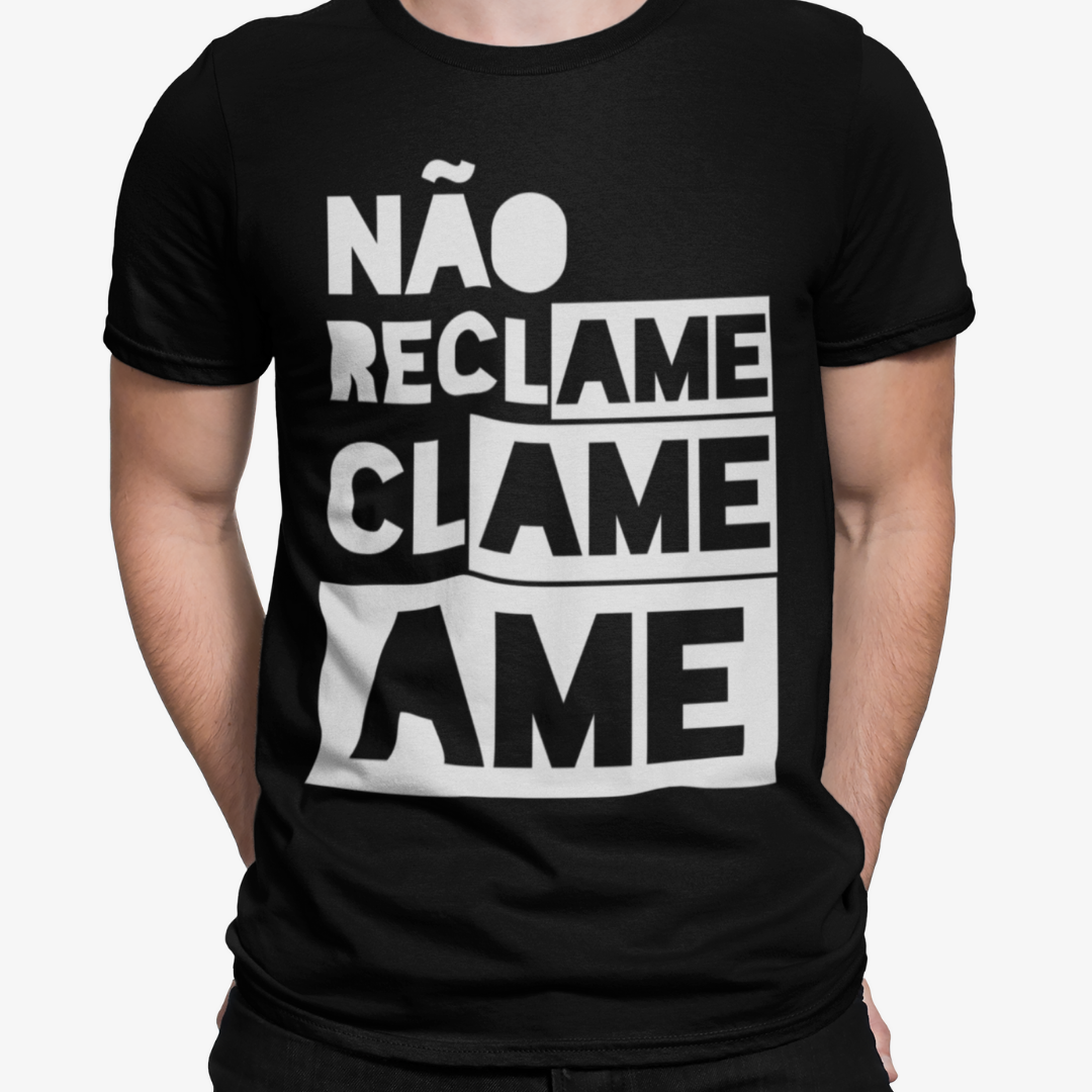 Nome do produto: camiseta Ame