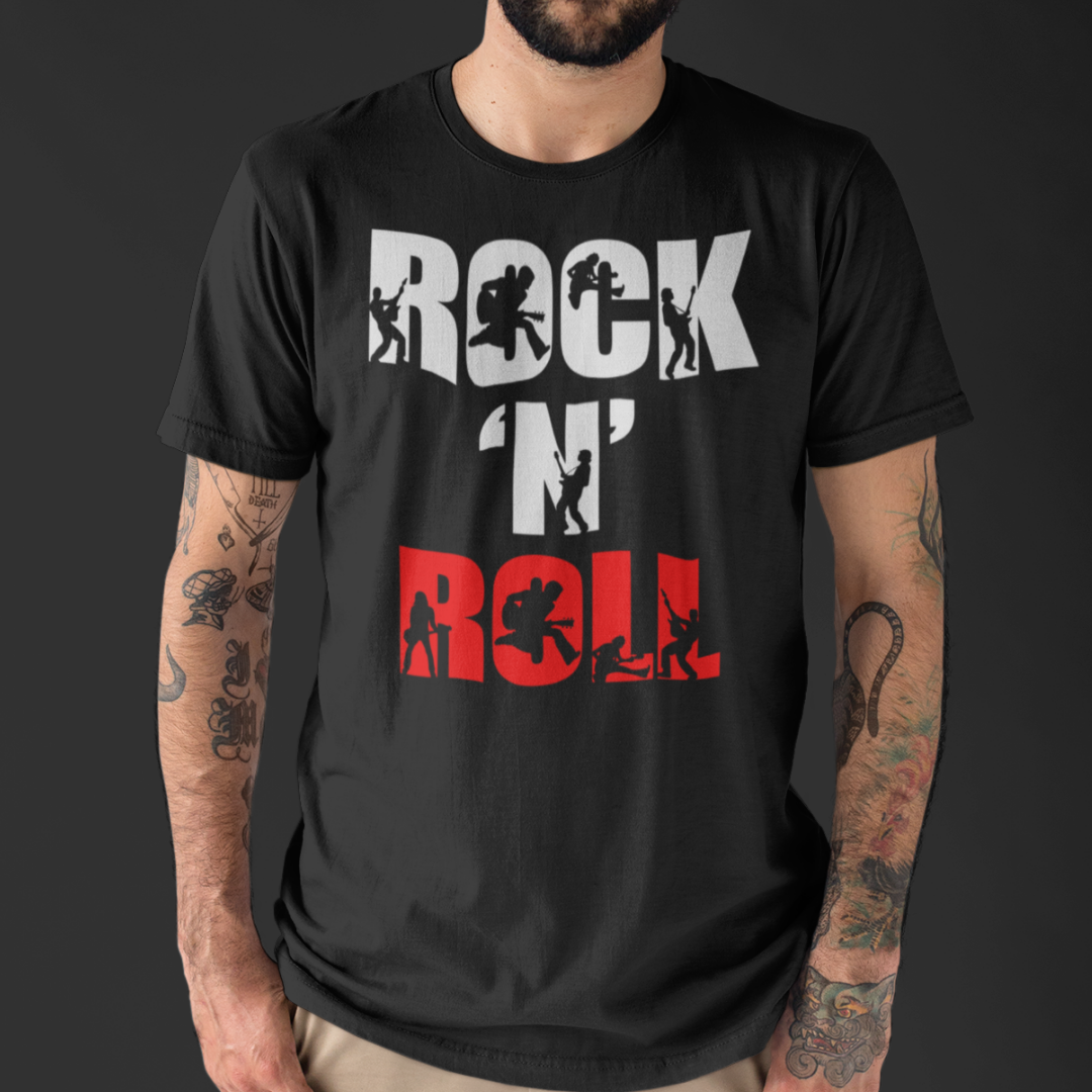 Nome do produto: Camiseta Rock n Roll
