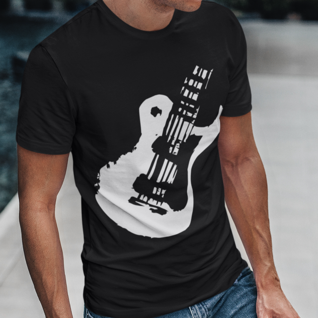 Nome do produto: Camiseta Guitarra