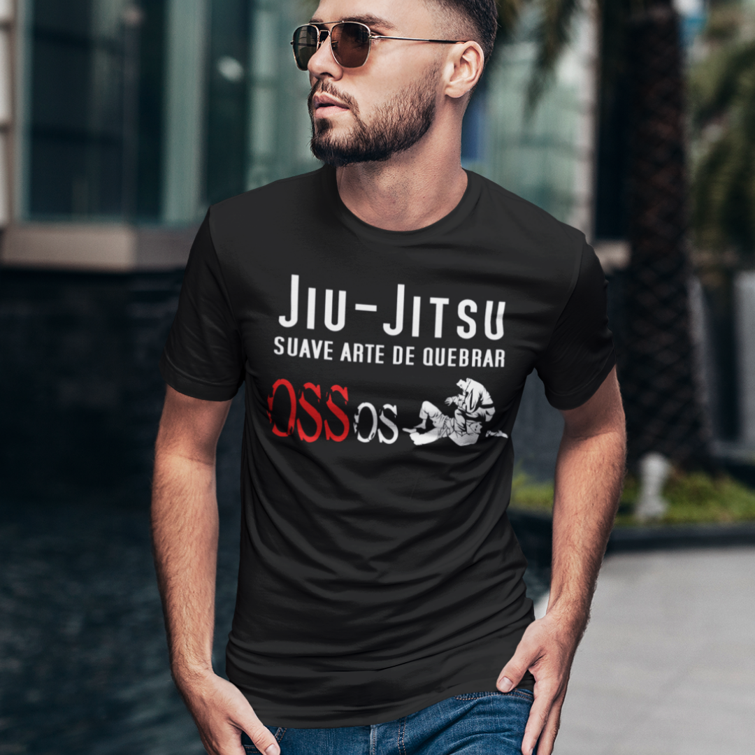 Nome do produto: Camiseta Jiu-jitsu Suave Arte de Quebrar Ossos