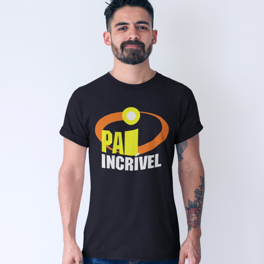 Nome do produto: T-shirt Pai Incrivel