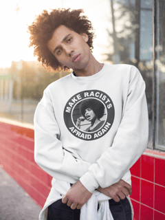 Moletom Racists Afraid - Angela Davis