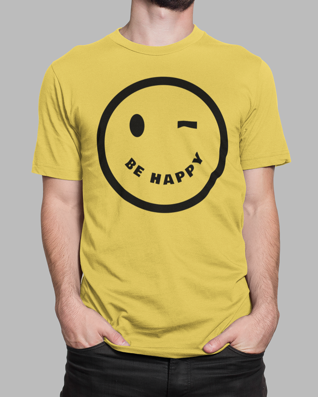 Nome do produto: Camisetas Smile Be Happy