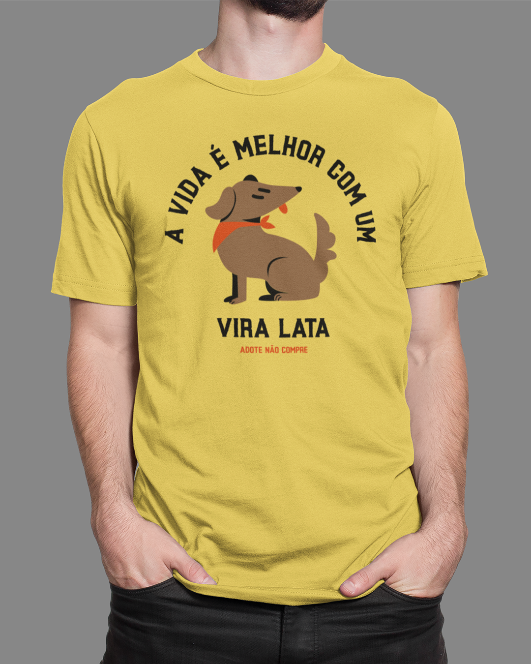 Nome do produto: Camiseta Vira-lata