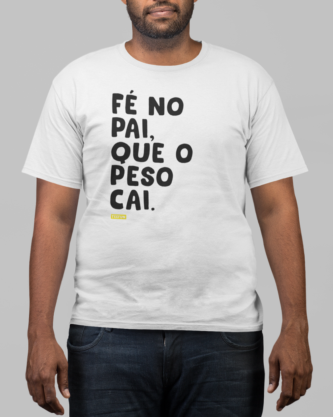 Nome do produto: Camiseta Fé no Pai