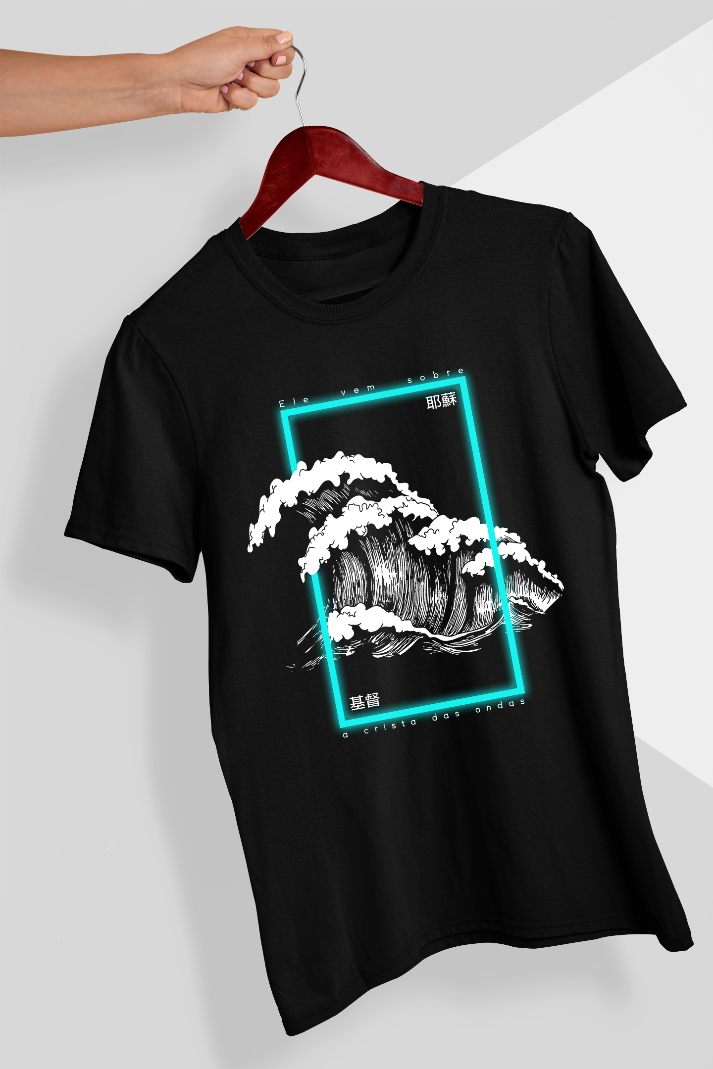 Nome do produto: Camiseta Crista das Ondas