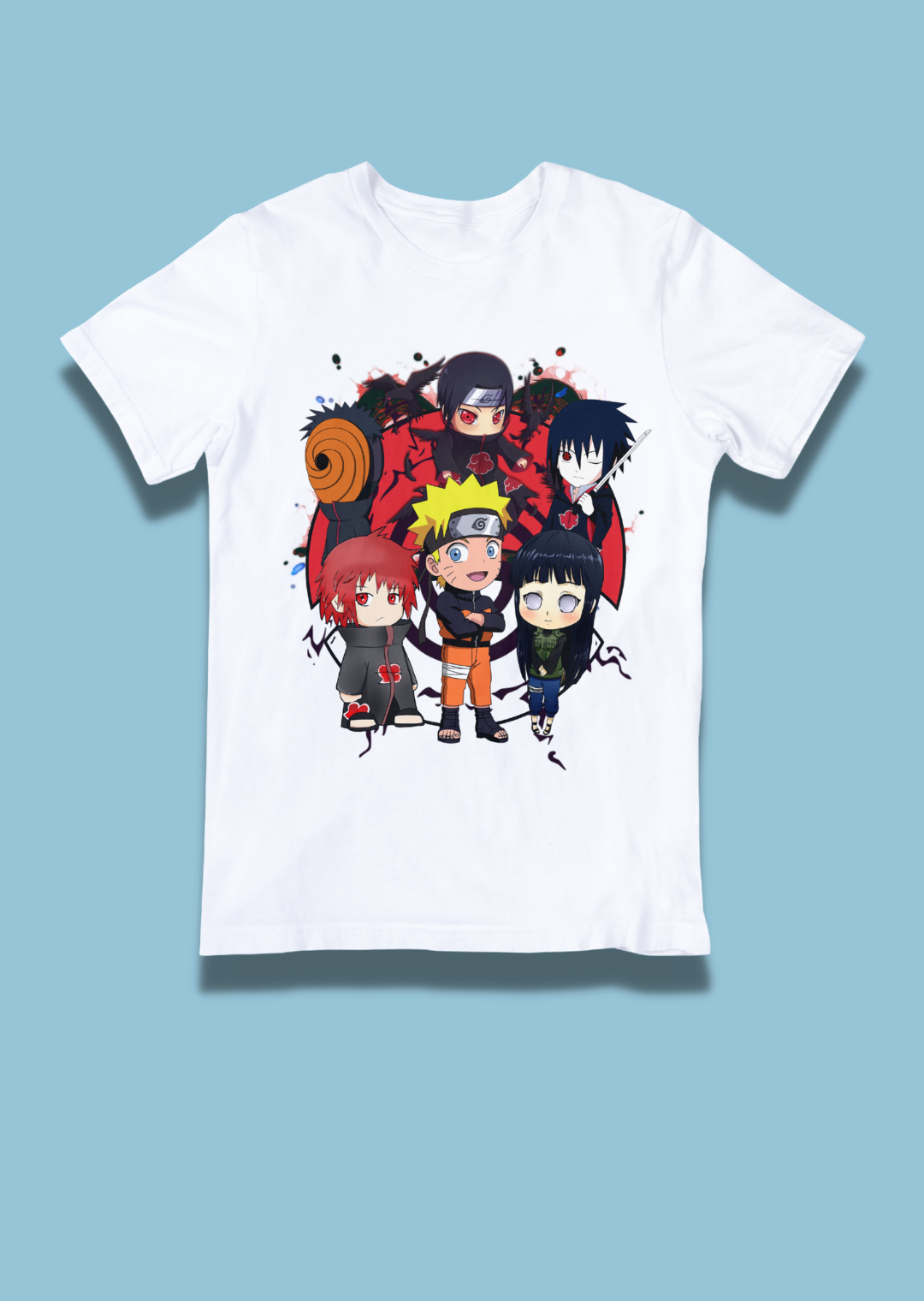 Nome do produto: Camiseta Infantil  - Naruto Teen (unisex)