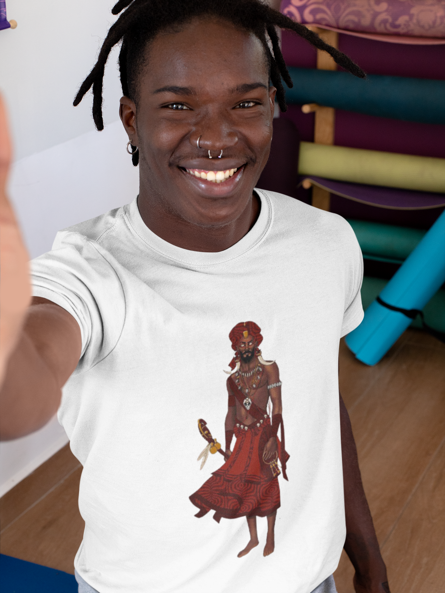 Nome do produto: Camiseta Orixá Exú (Unisex)