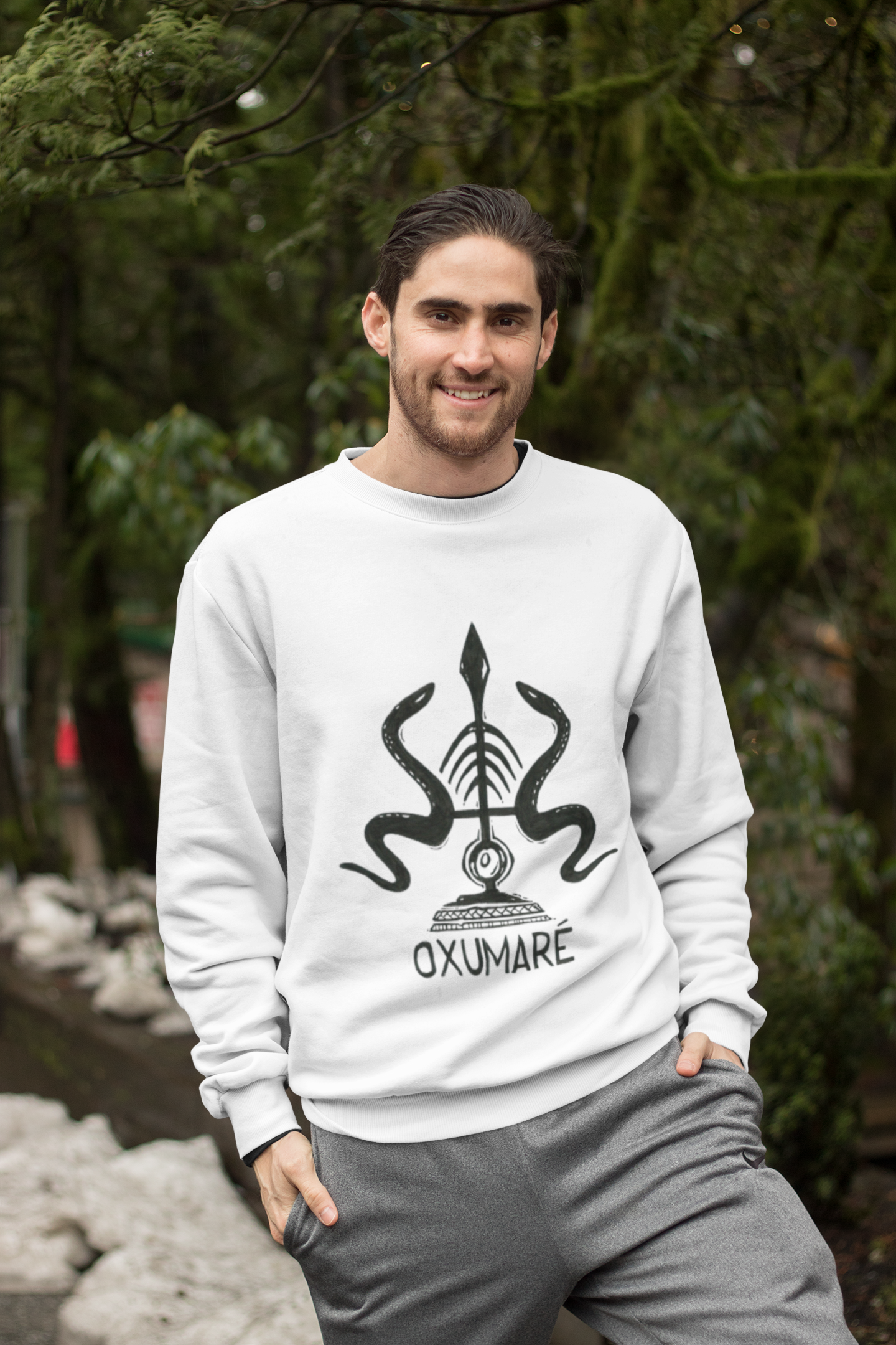 Nome do produto: Moletom Fechado Oxumaré 