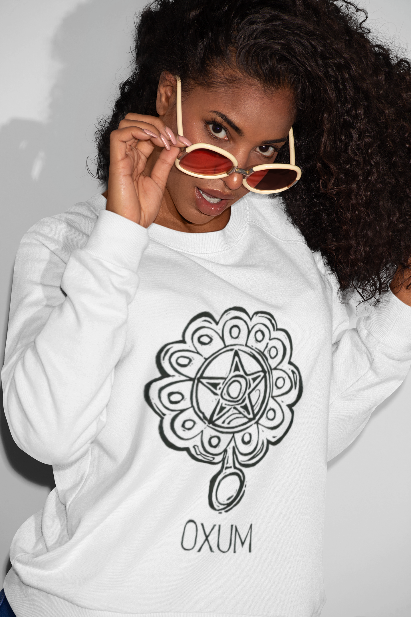 Nome do produto: Moletom Fechado Oxum