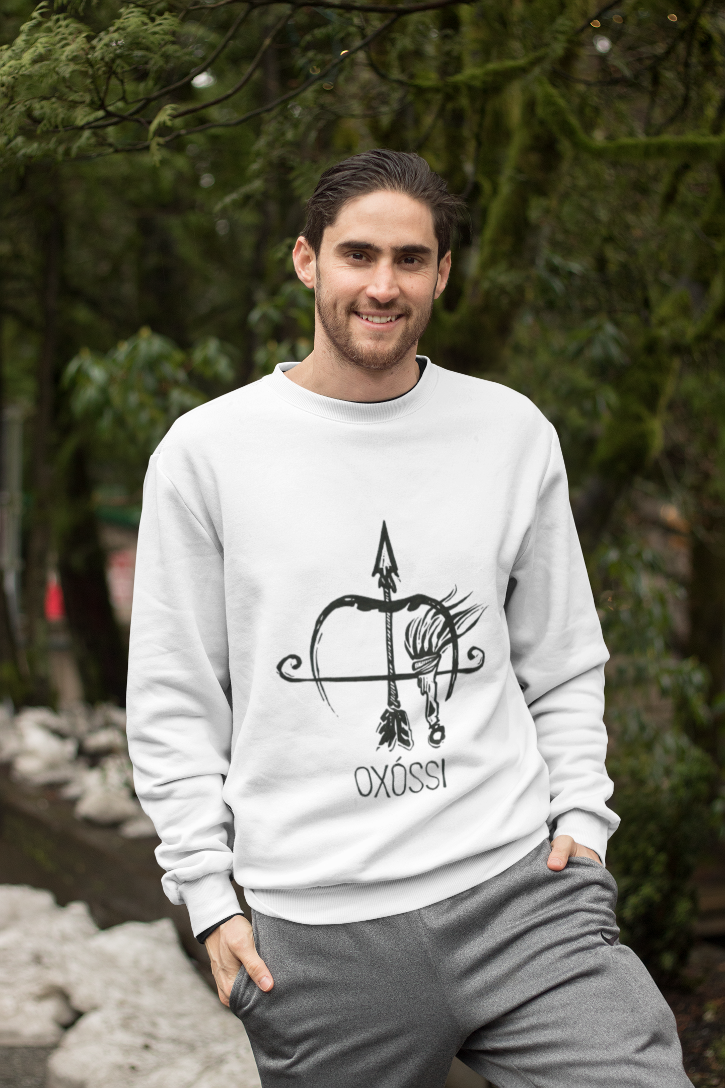 Nome do produto: Moletom Fechado Oxóssi 