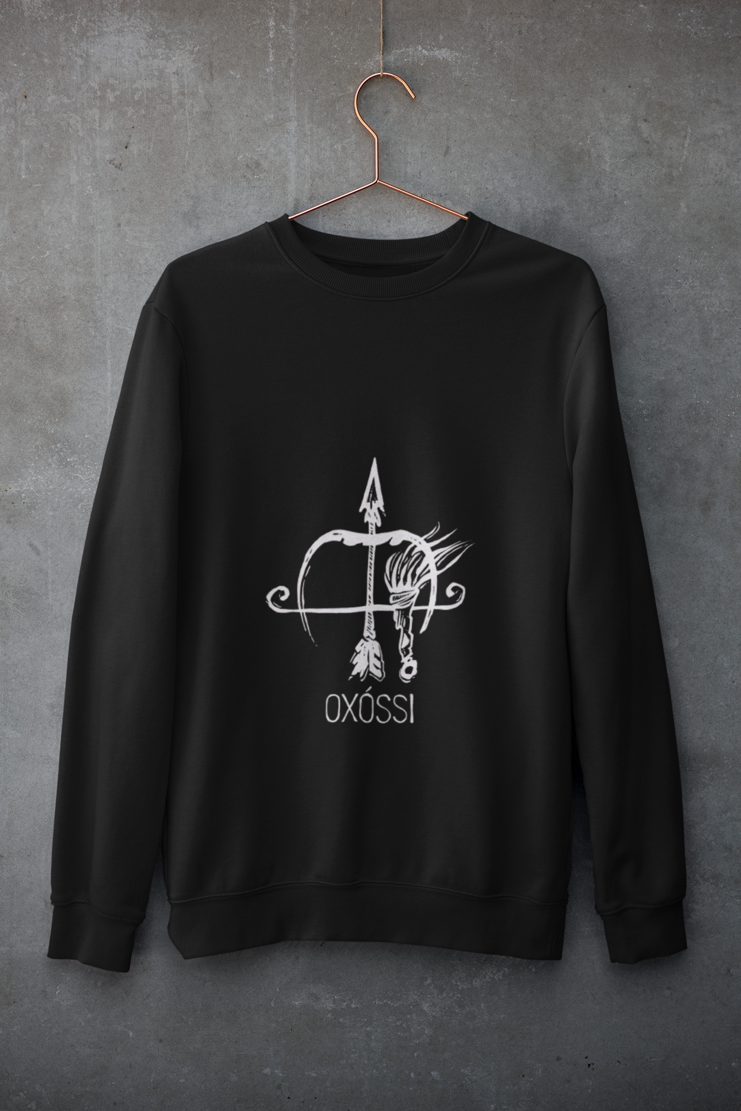 Nome do produto: Moletom Fechado Oxóssi 