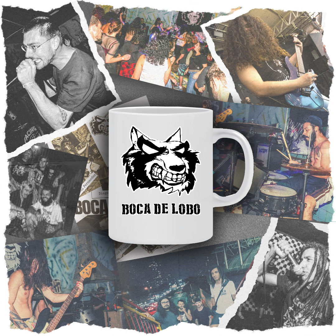 Nome do produto: CANECA - BOCA DE LOBO