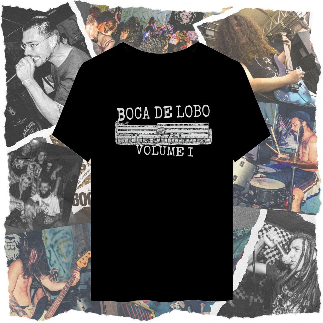 Nome do produto: CAMISETA - B.D.L. - VOLUME I (fonte clara)