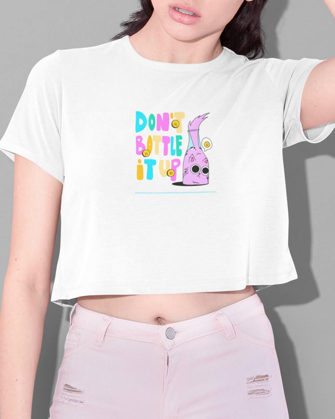 Nome do produto: Cropped Bottled