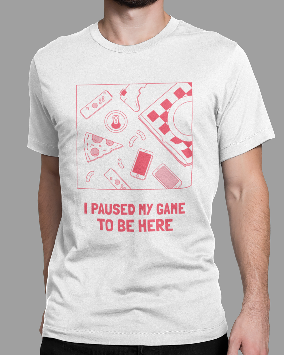 Camiseta Paused
