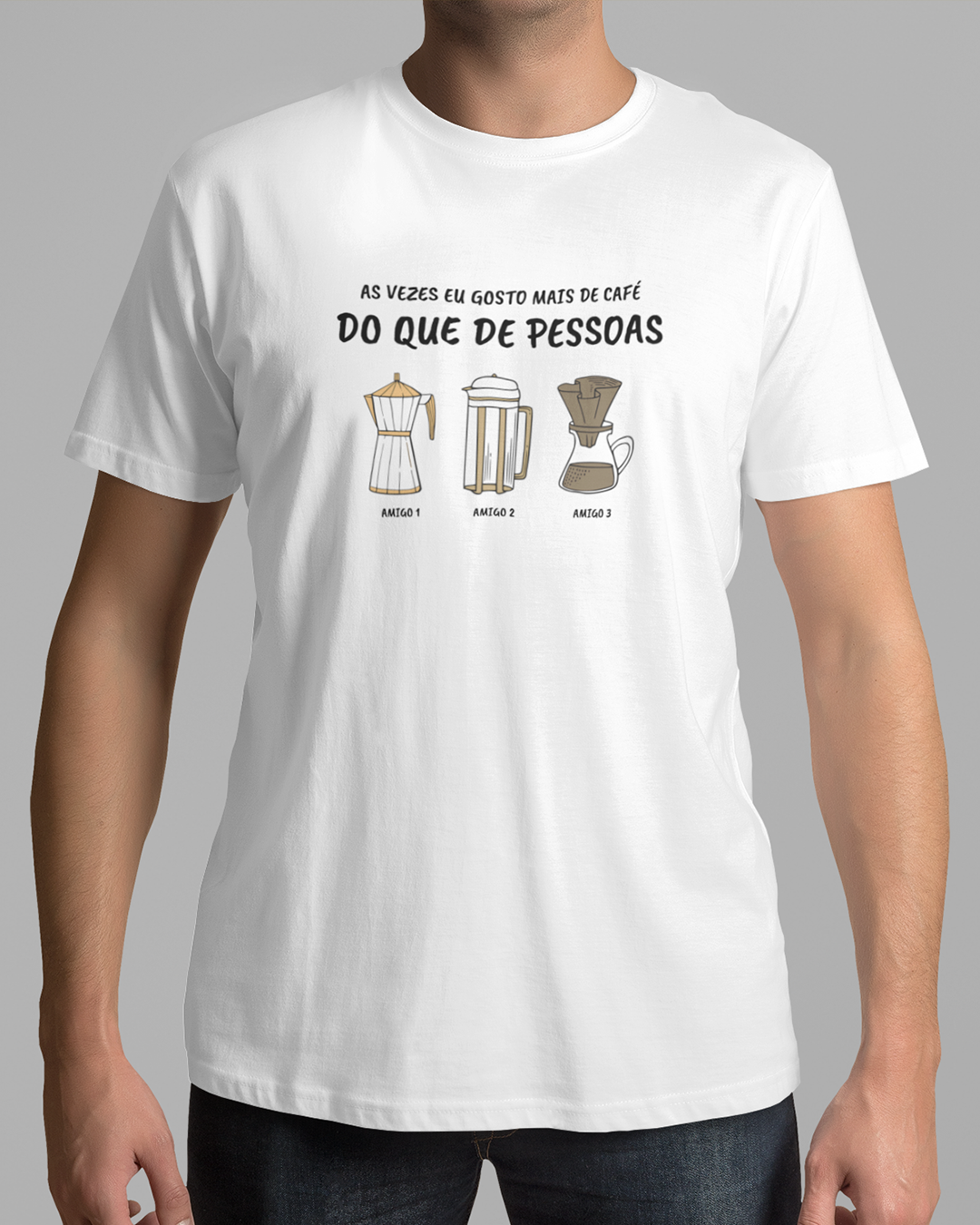 Nome do produto: Camiseta Café
