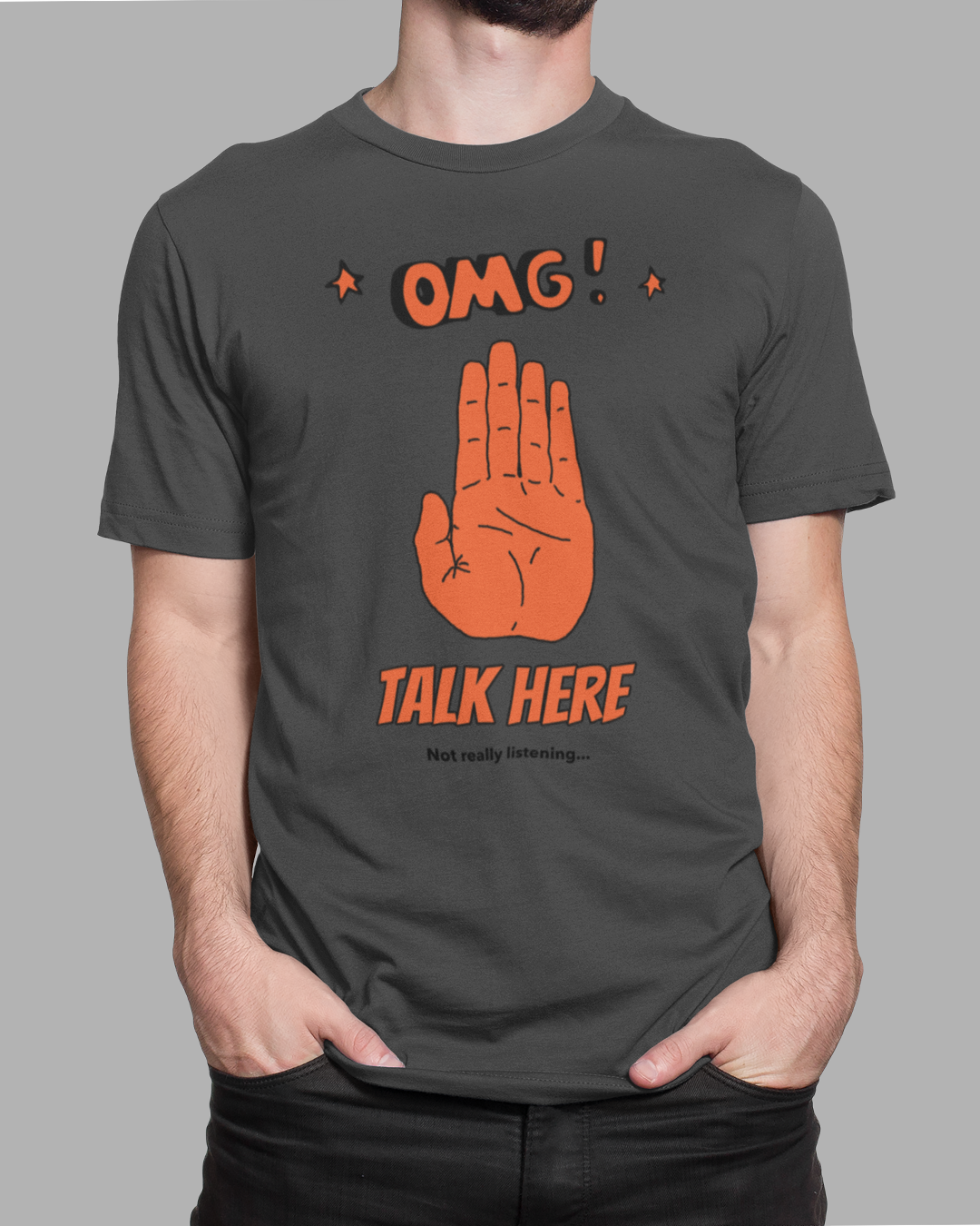 Nome do produto: Camiseta Talk Here