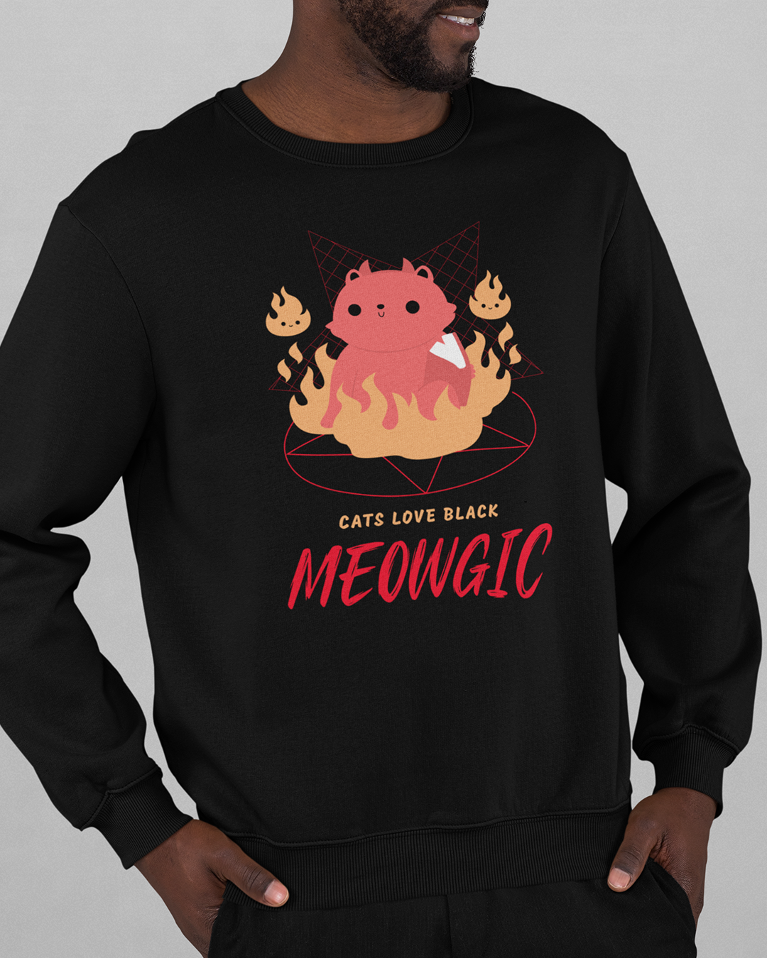 Nome do produto: Moletom Meowgic