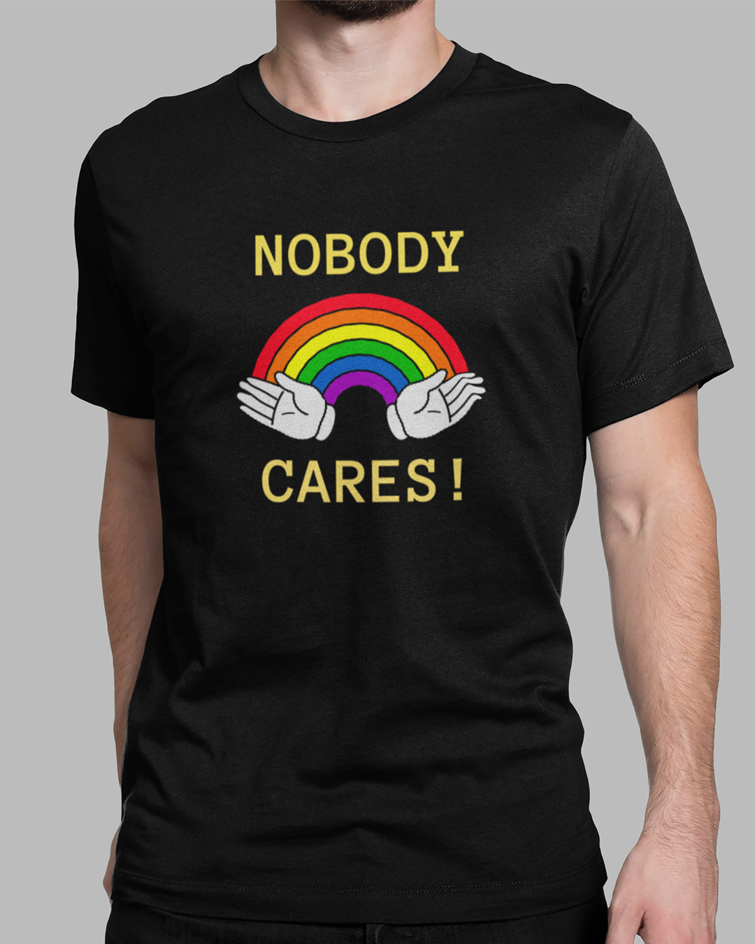 Nome do produto: Camiseta No Body Cares!
