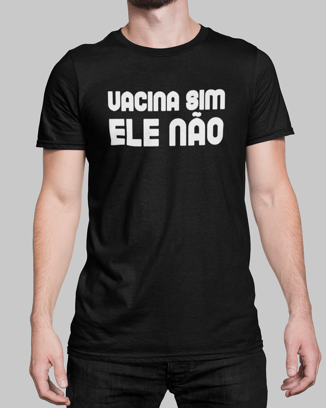 Nome do produto: Camiseta Vacina Sim