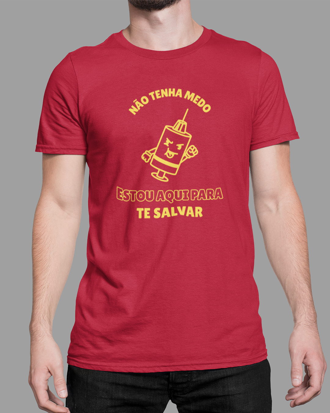 Nome do produto: Camiseta Não Tenha Medo