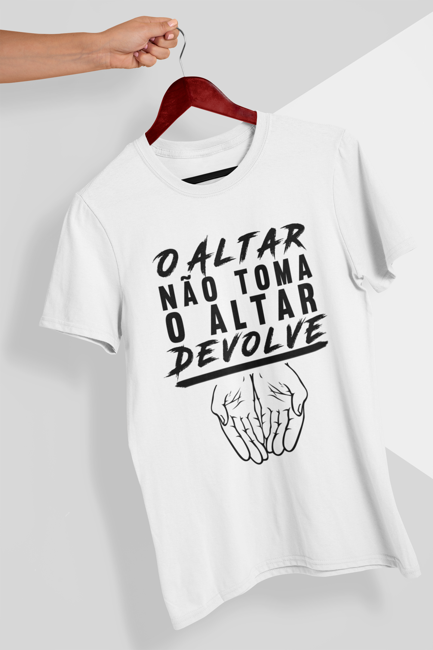 Nome do produto: Camiseta O Altar