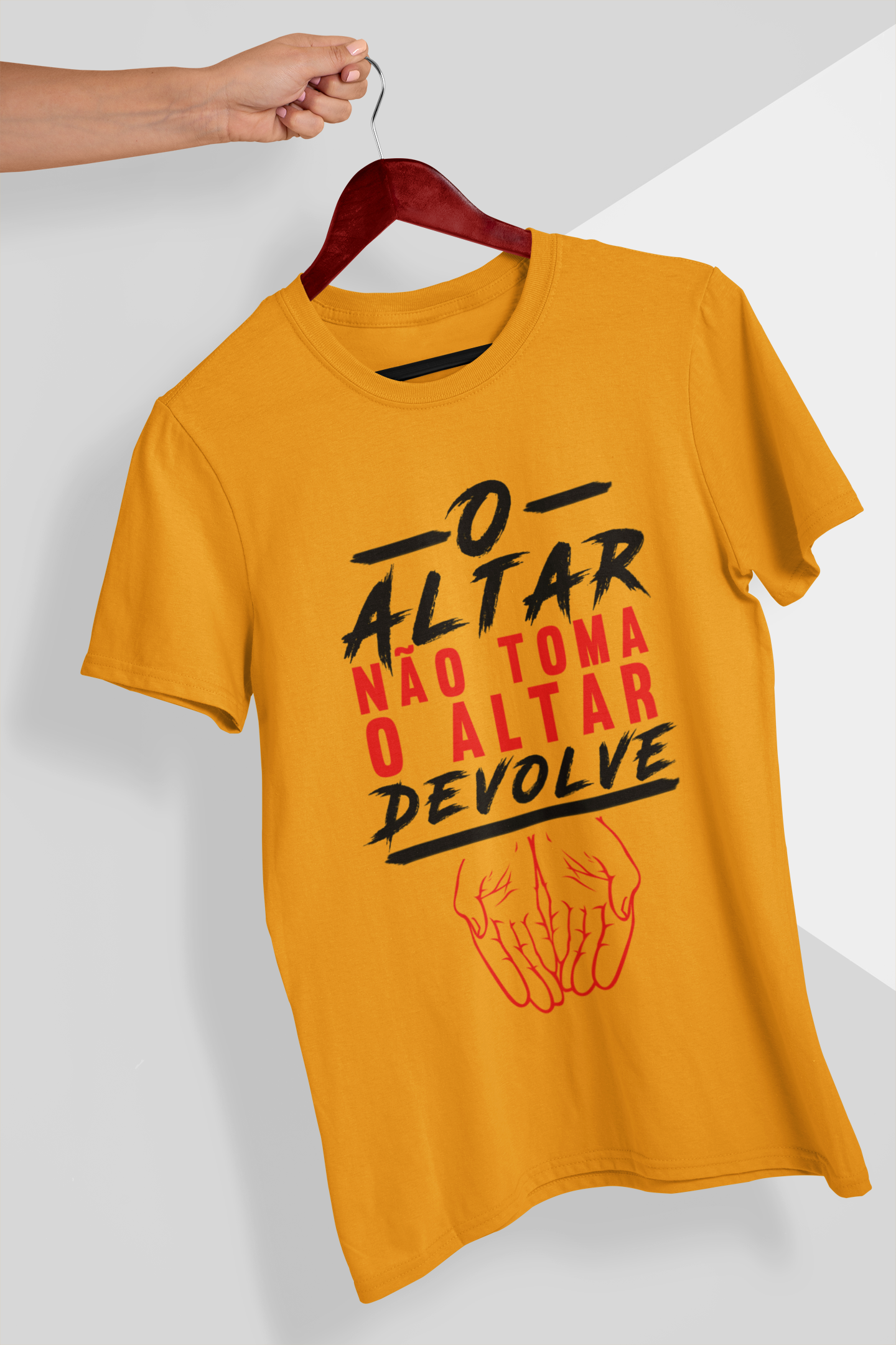 Nome do produto: Camiseta O Altar