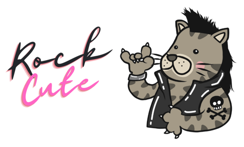 Logo da loja rockcute
