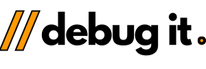Logo da loja Debug it