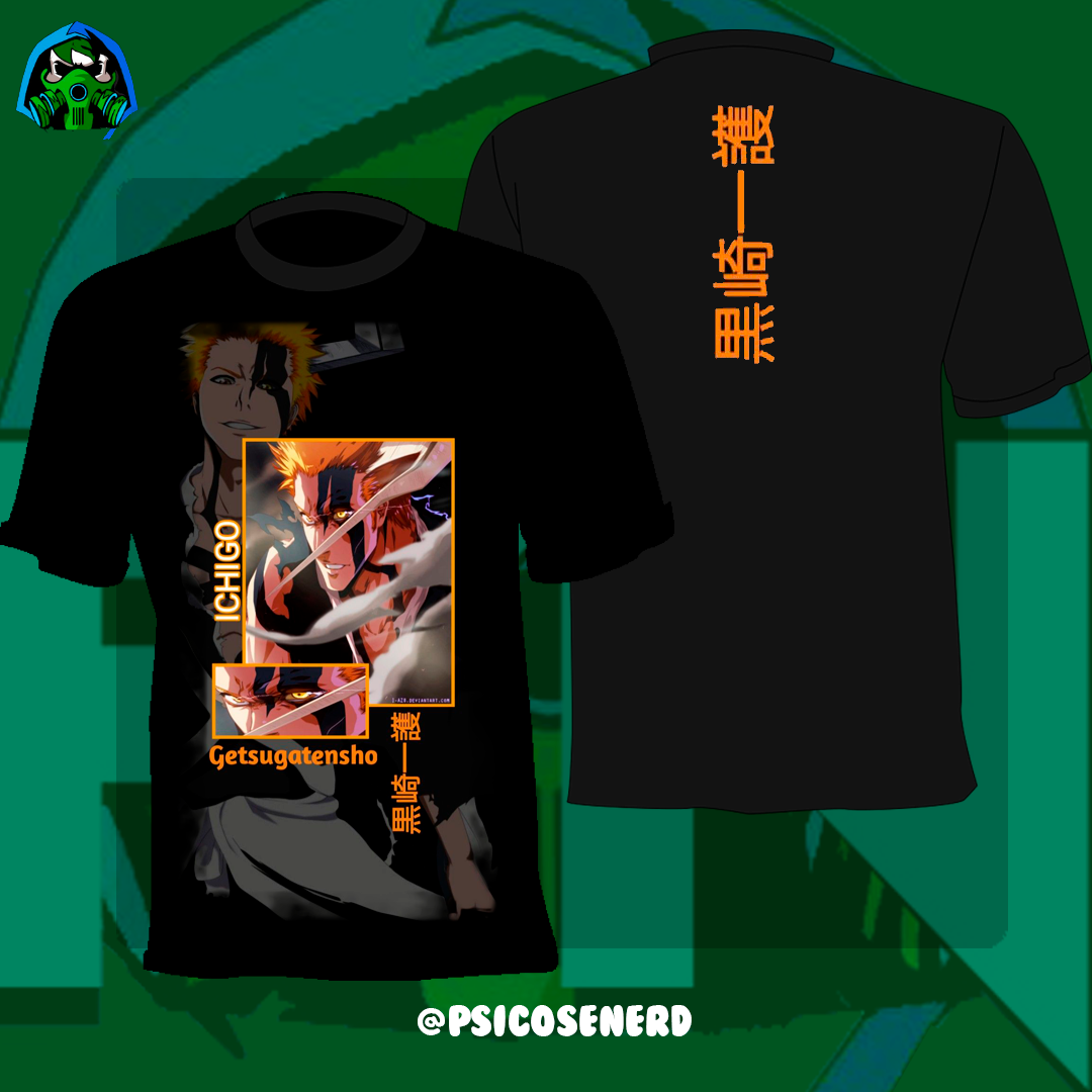 Nome do produto: CAMISETA ICHIGO