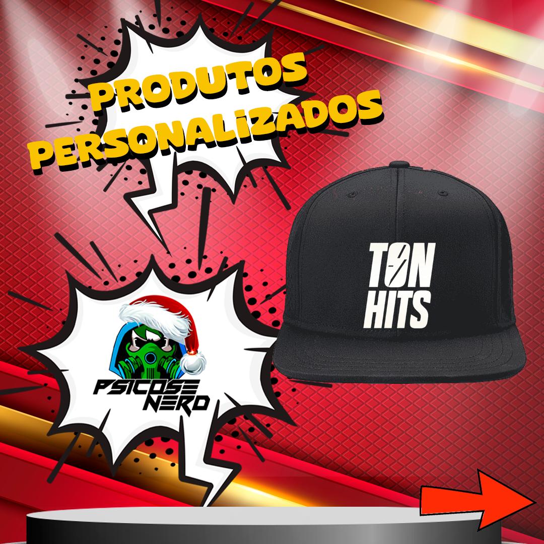 Nome do produto: BONÉ ABA RETA TON HITS