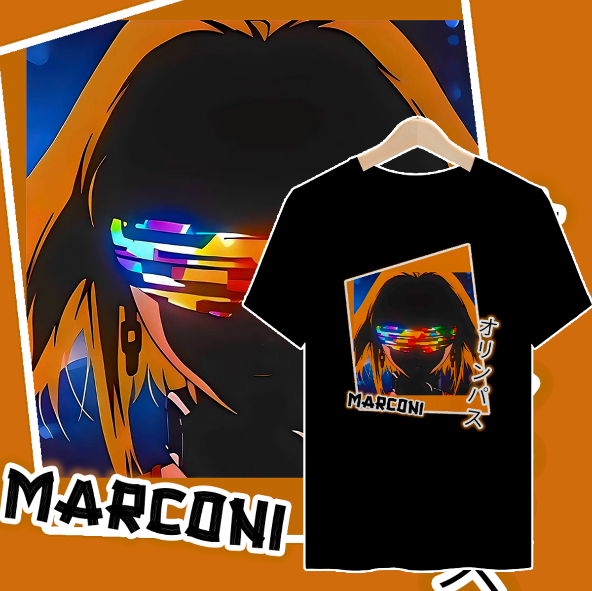 Nome do produto: CAMISETA MARCONI RAPPER GEEK