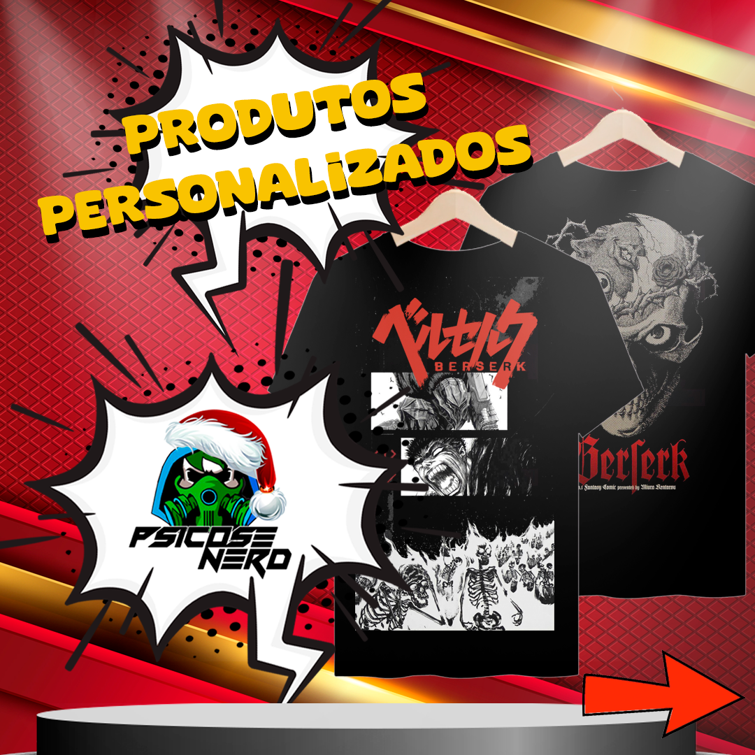 Nome do produto: CAMISETA BERSERK