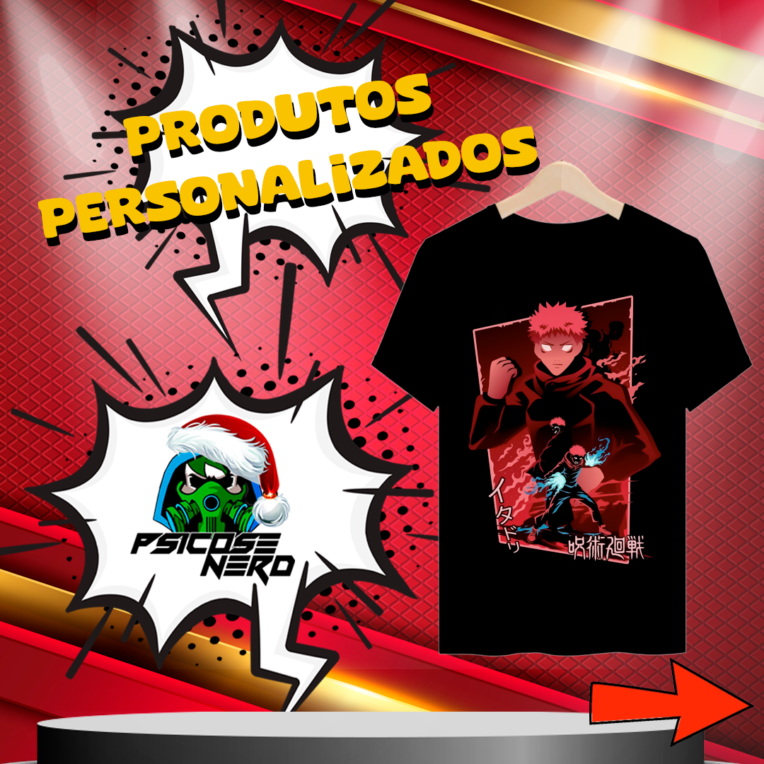 Nome do produto: CAMISETA ITADORI PN