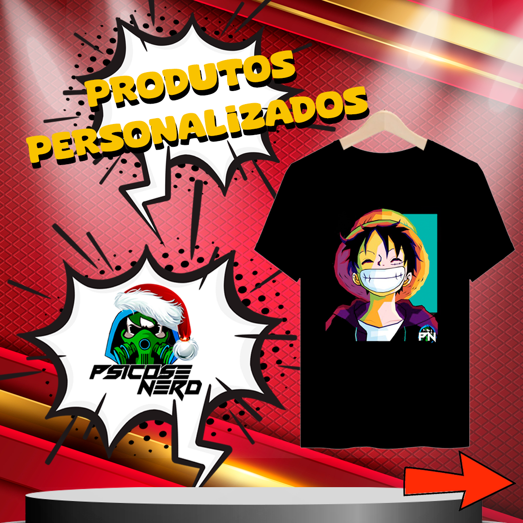 Nome do produto: CAMISETA LUFFY
