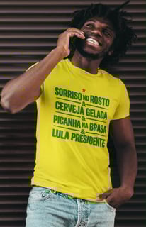 T-shirt Tradicional LULA PRESIDENTE