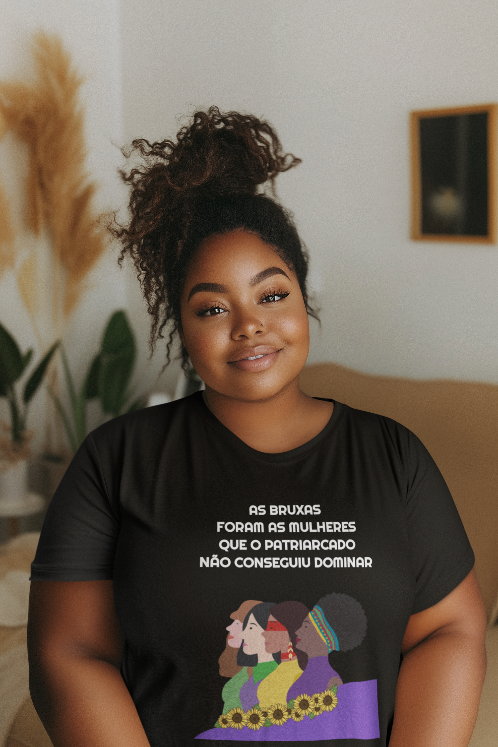 T-shirt Plus Size Bruxas