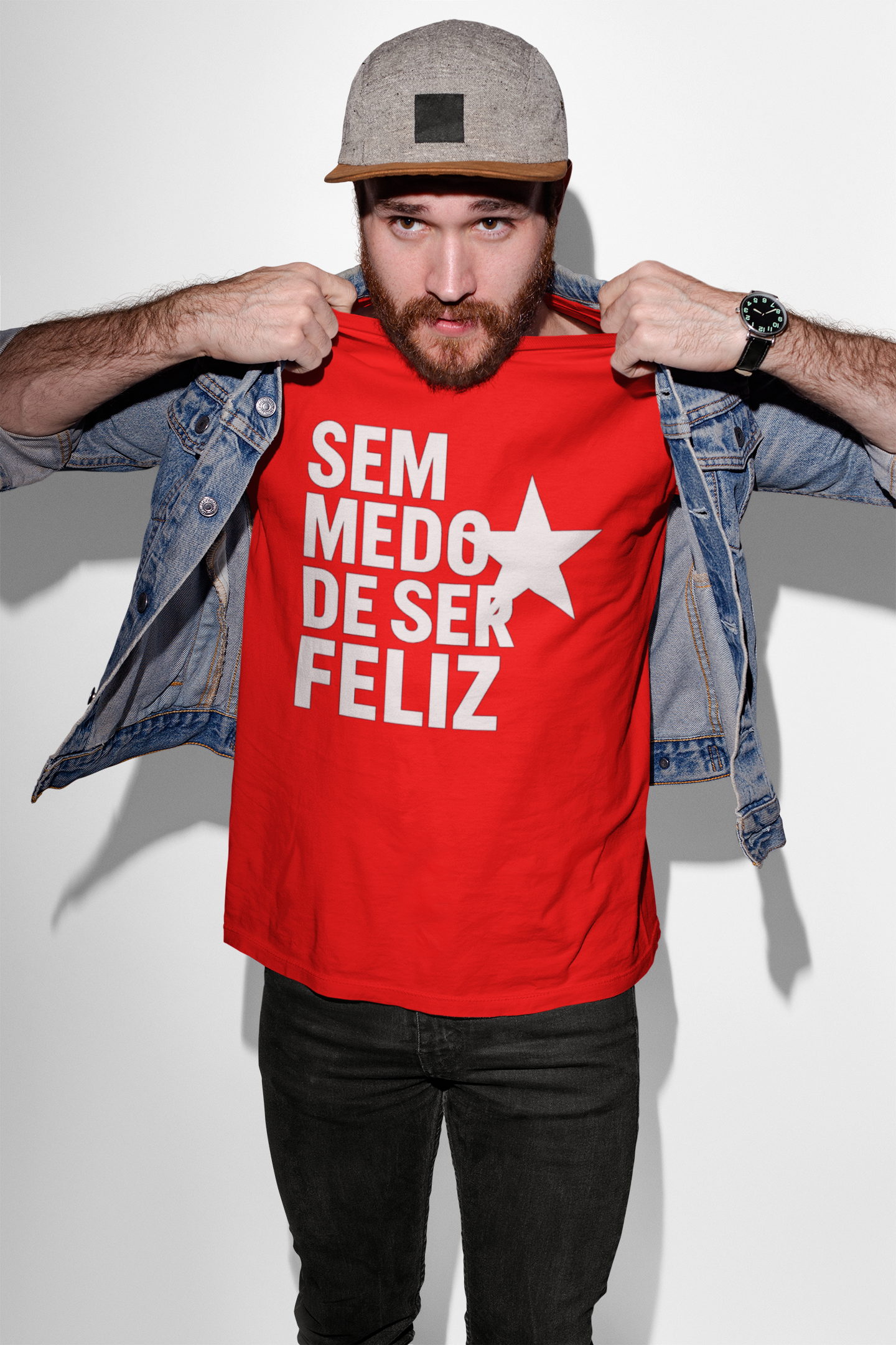 T-shirt Tradicional SEM MEDO