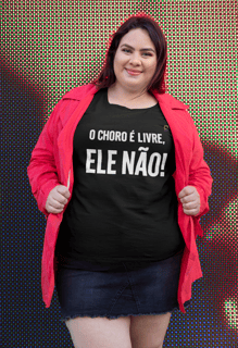 T-shirt Plus Size ELE NÃO!