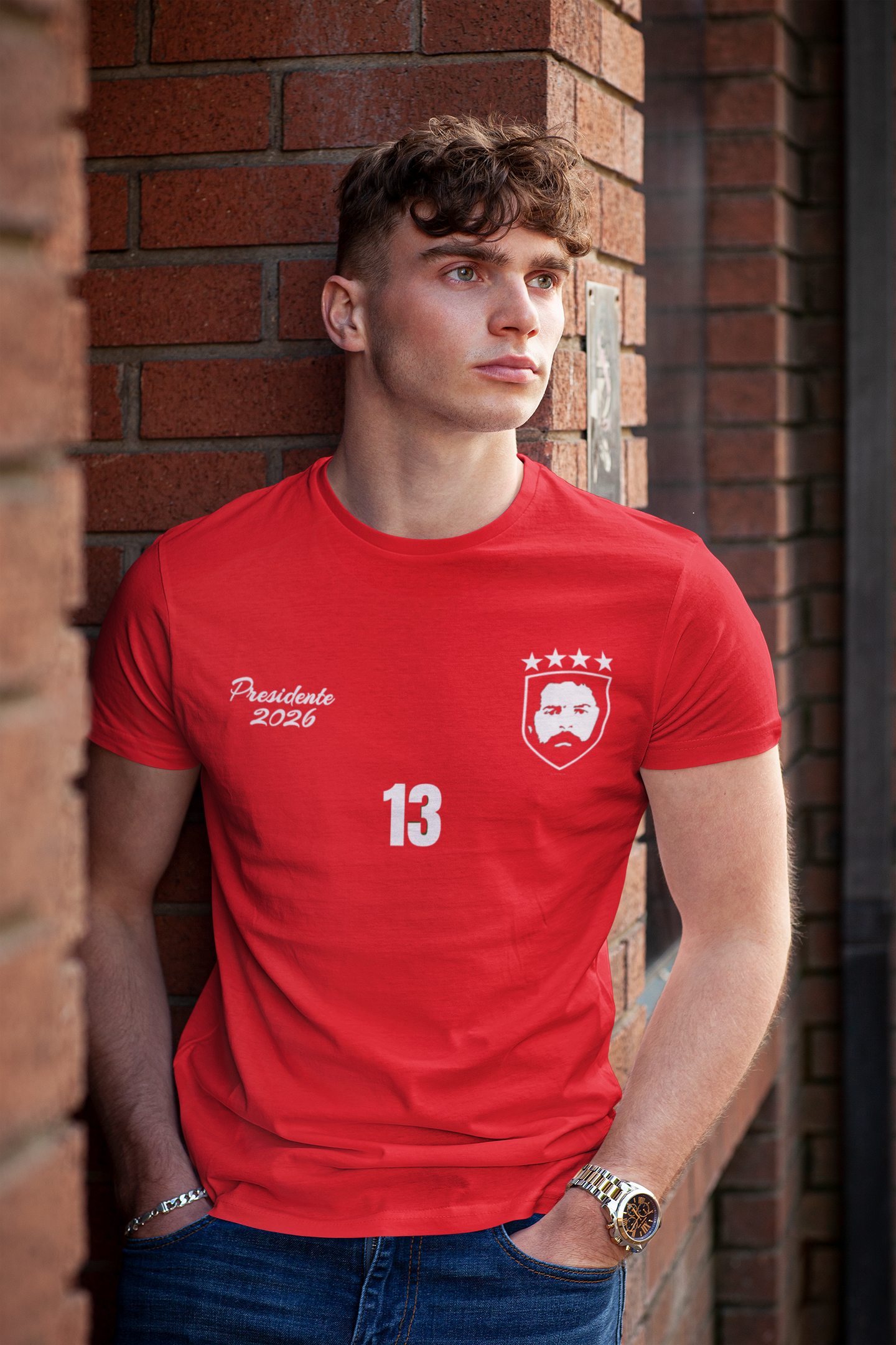 T-shirt Tradicional BRASIL LULA TETRA