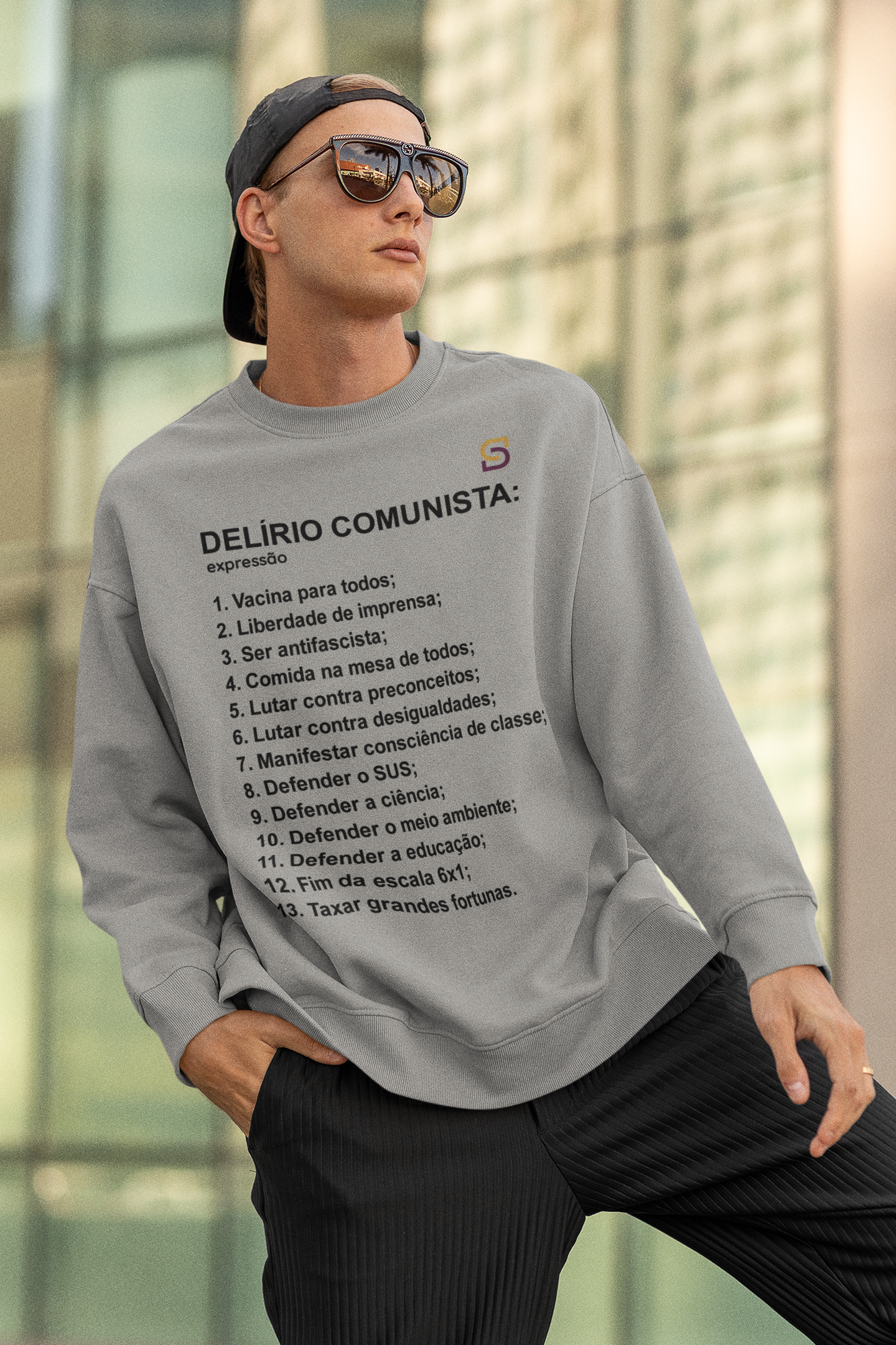 Moletom Prime Delírio Comunista