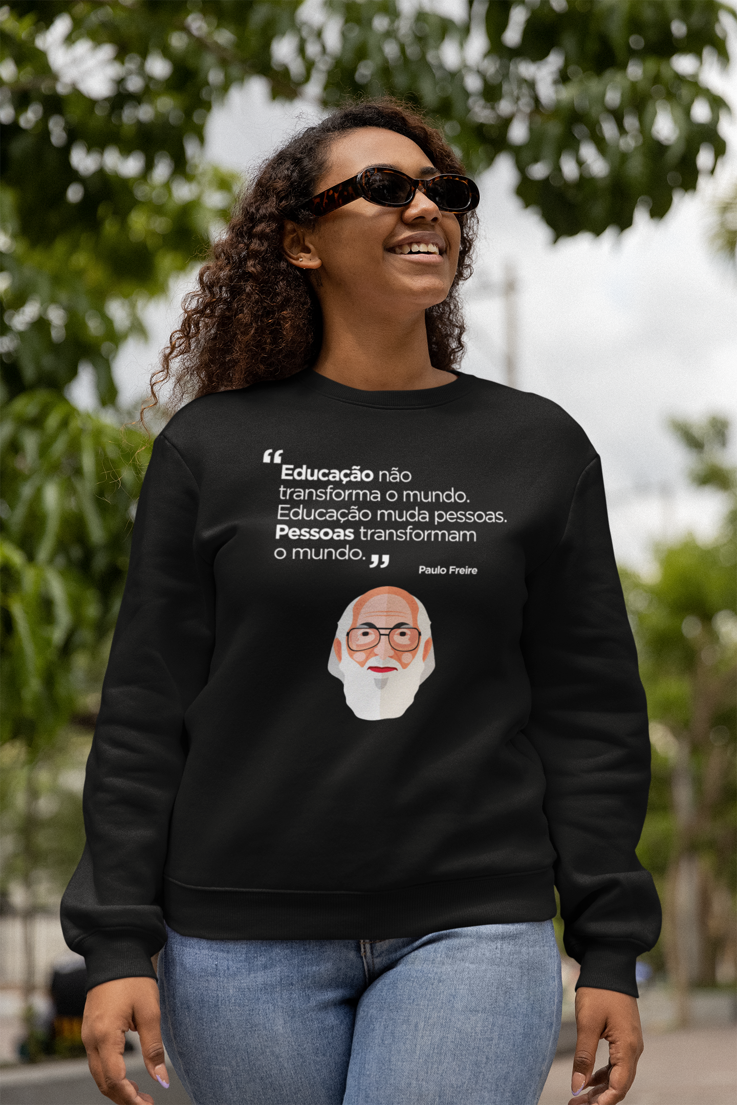 Moletom  Prime Paulo Freire